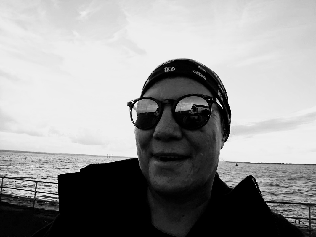 Brisk walk after work, fresh air, vibrant sea breeze