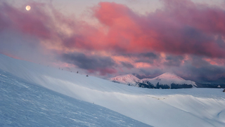 Morning in winter Chivchiny