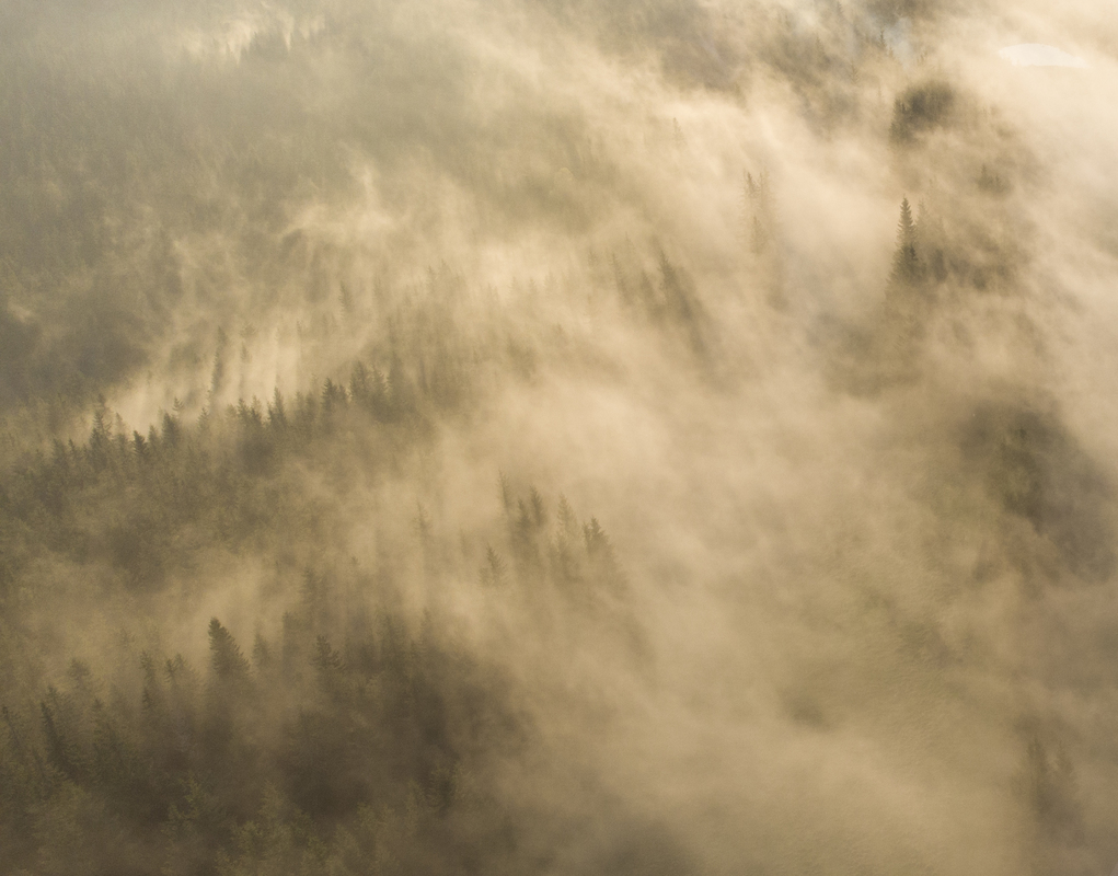 захід сонця в Карпатах 3