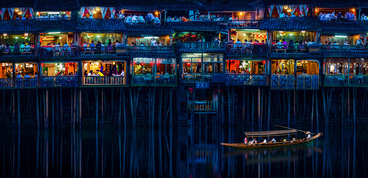 Roaming beautiful Stilted building