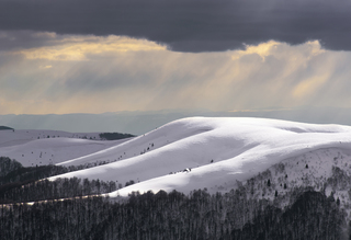 Зимові пестощі вечора