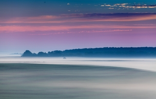 Поділля. Туманний ранок в долинці 3