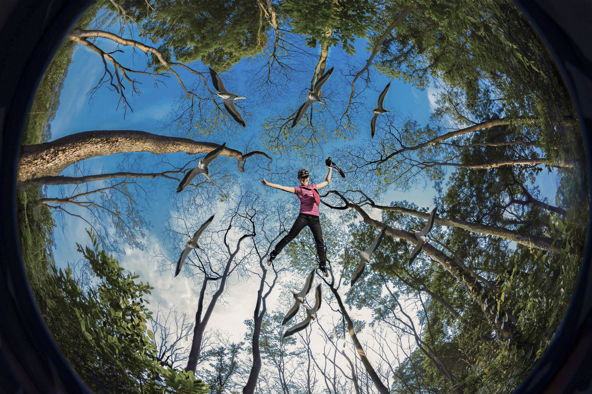 Yearning for blue sky