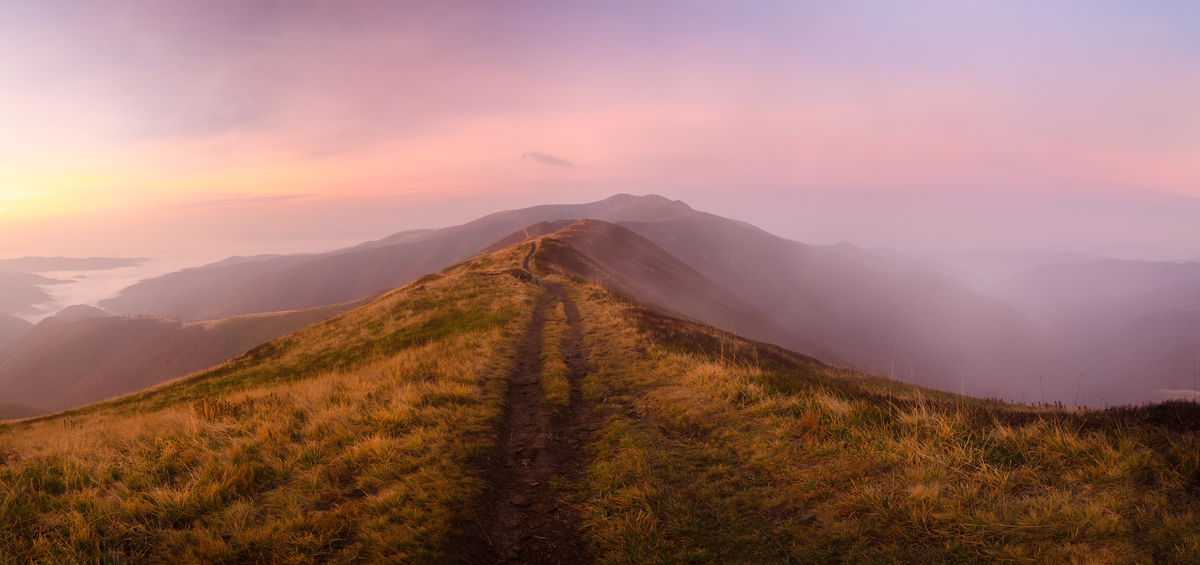 The trail in the sky
