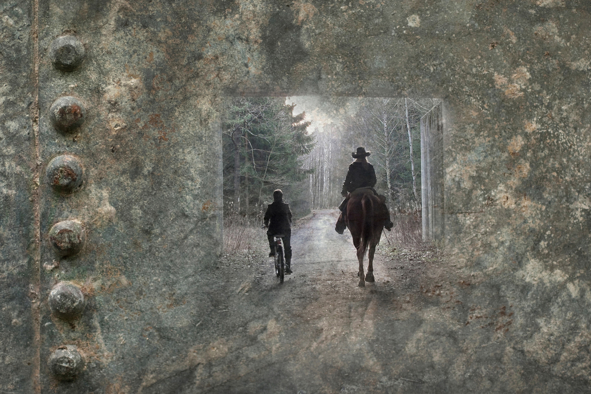 The ride into the countryside