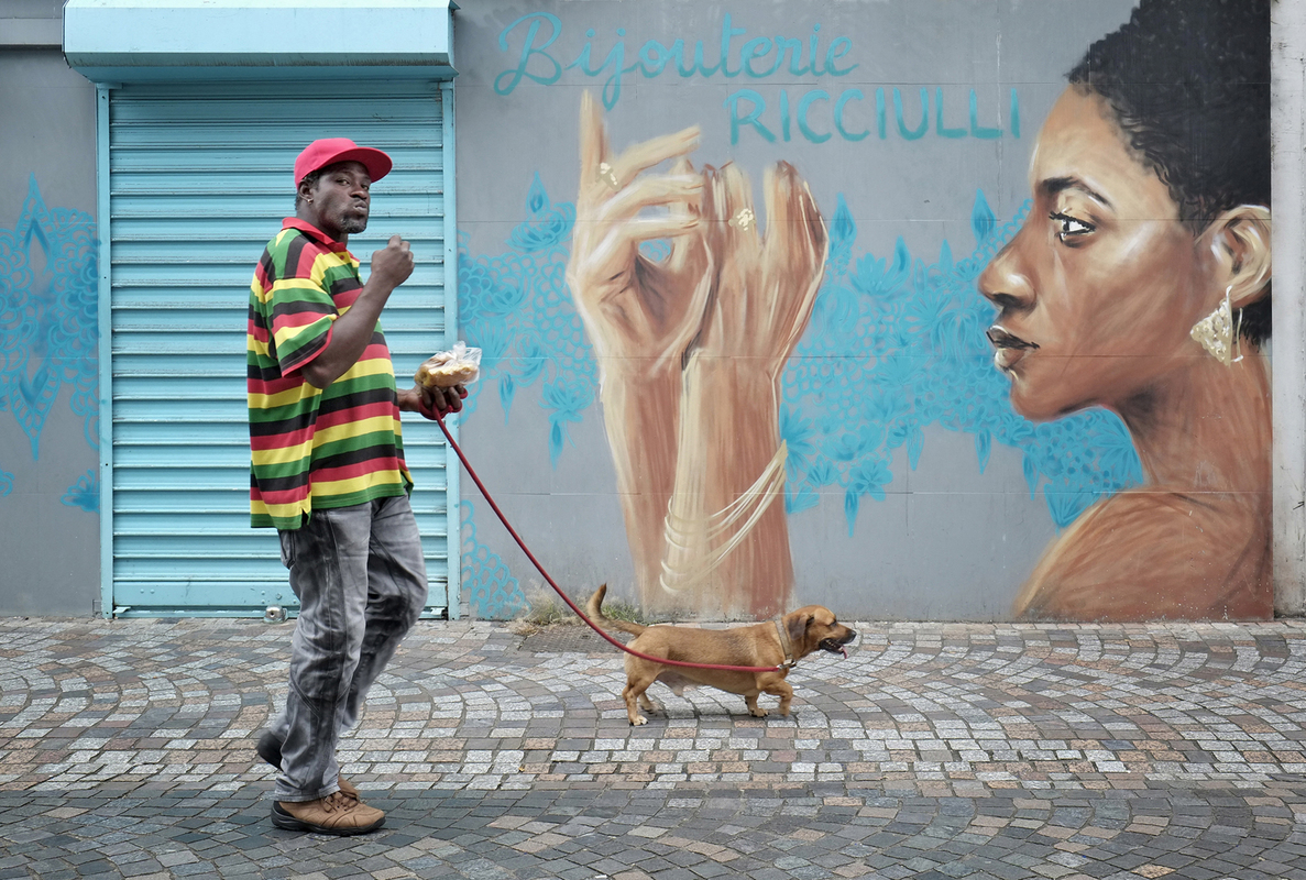 Sunday in fort de France