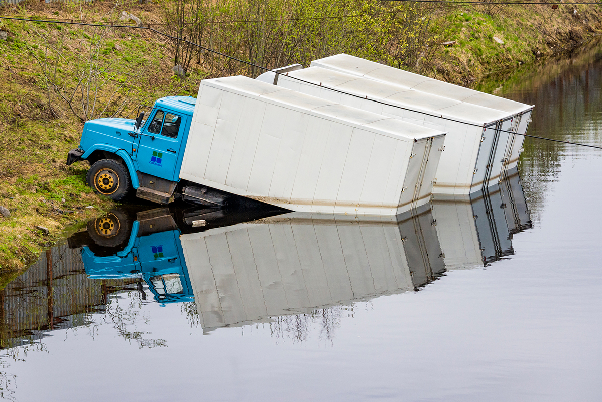 Flooding in Murmansk