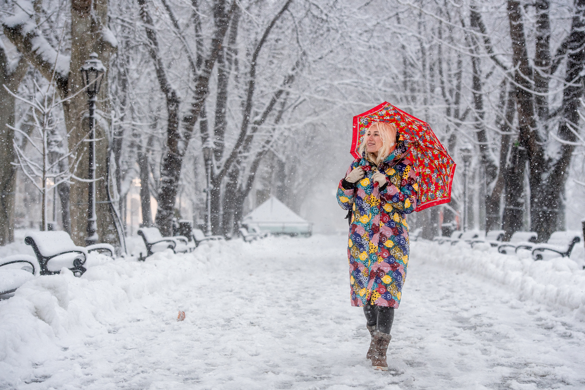 Засніжене місто 7