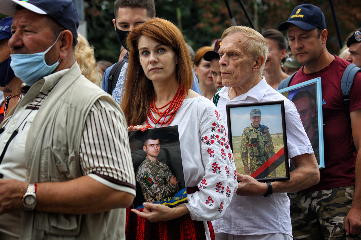 Марш Захисників України. Київ 24.08.2020.