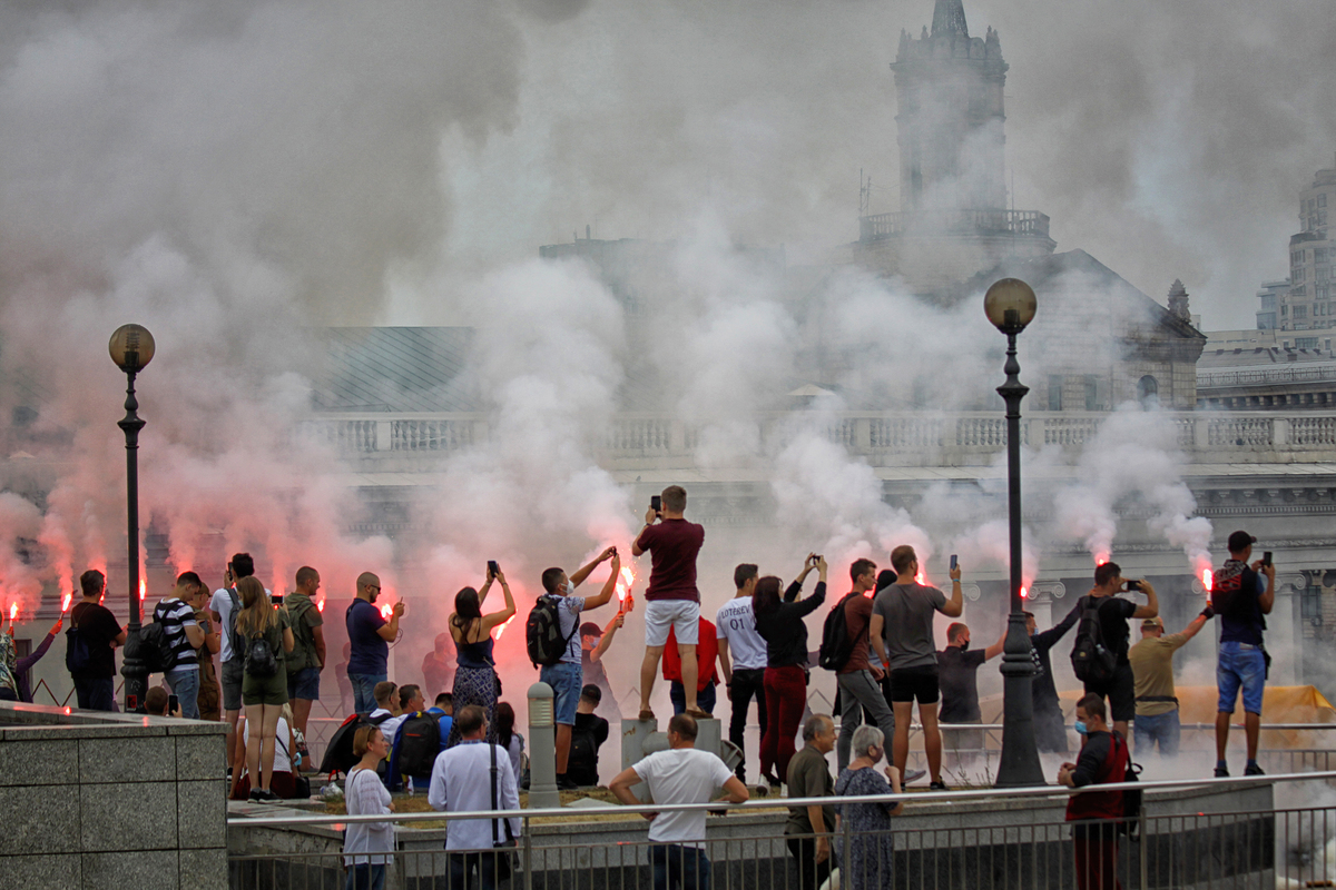 Марш Захисників України. Київ 24.08.2020.