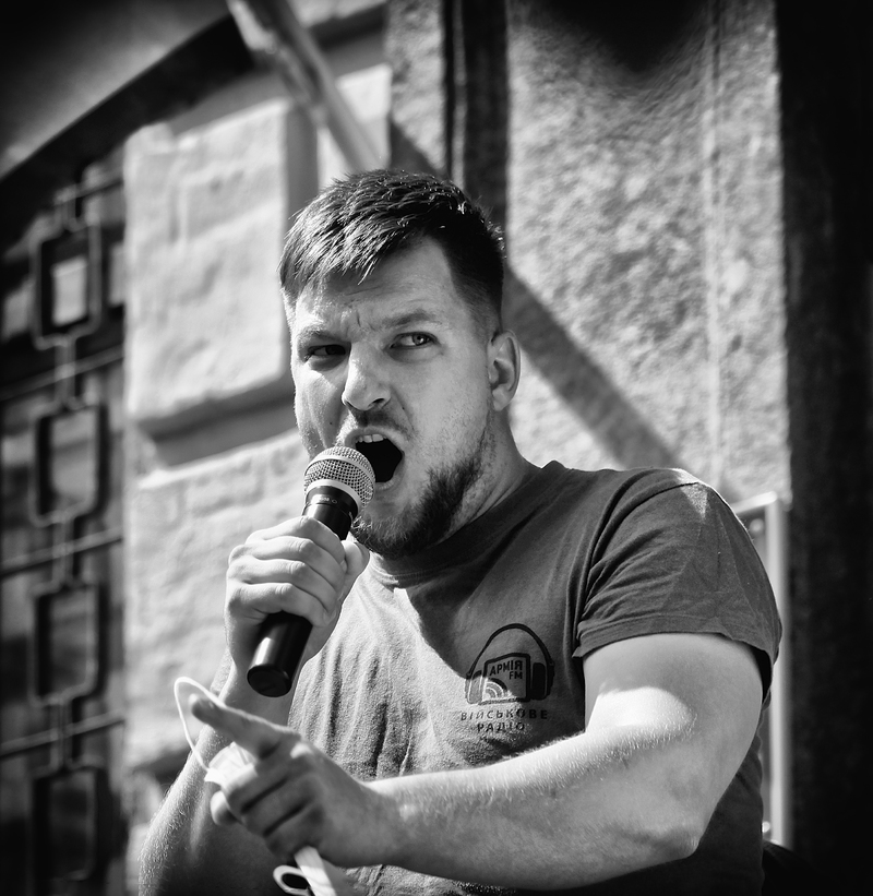 Ветеран АТО Олександр Погребиський