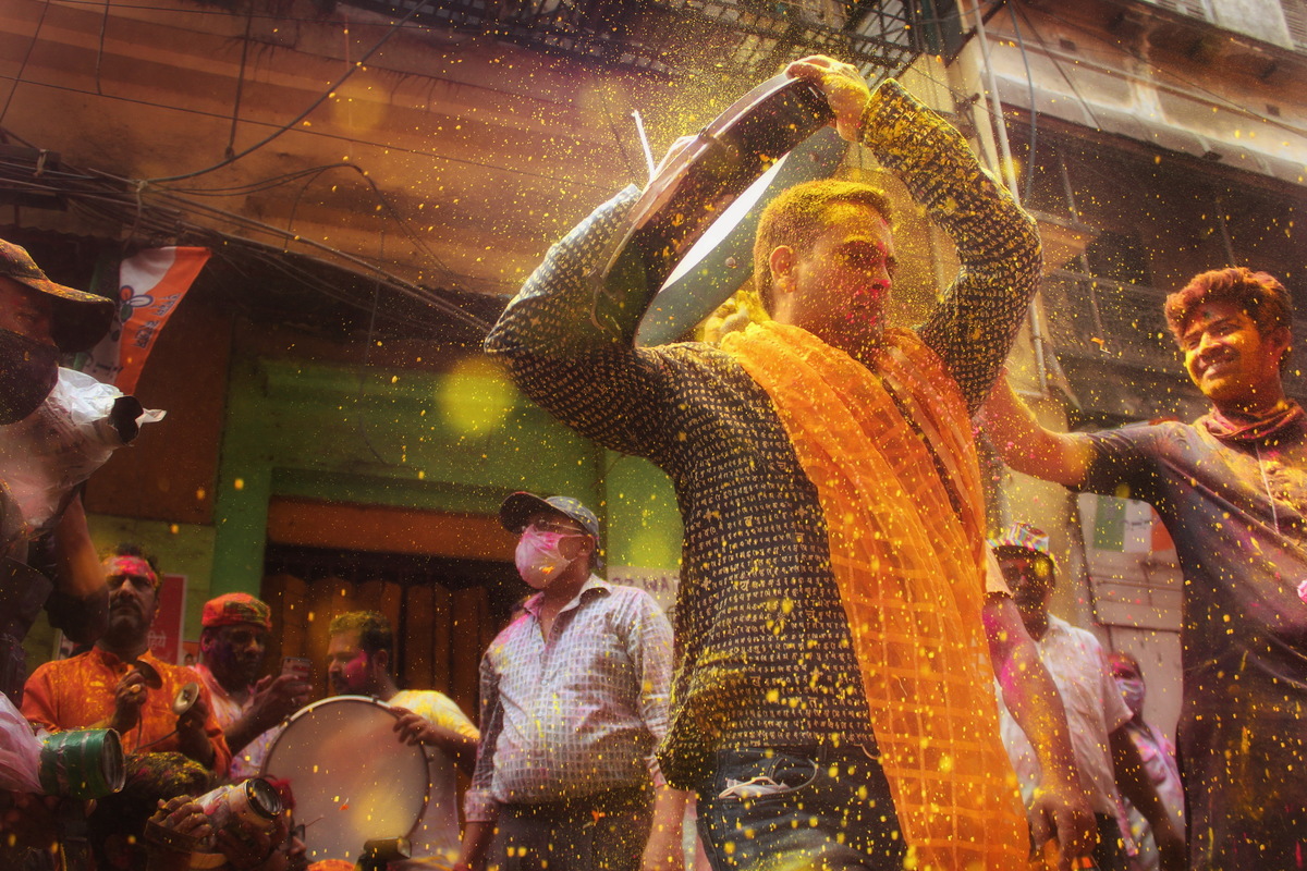 Passion of holi.