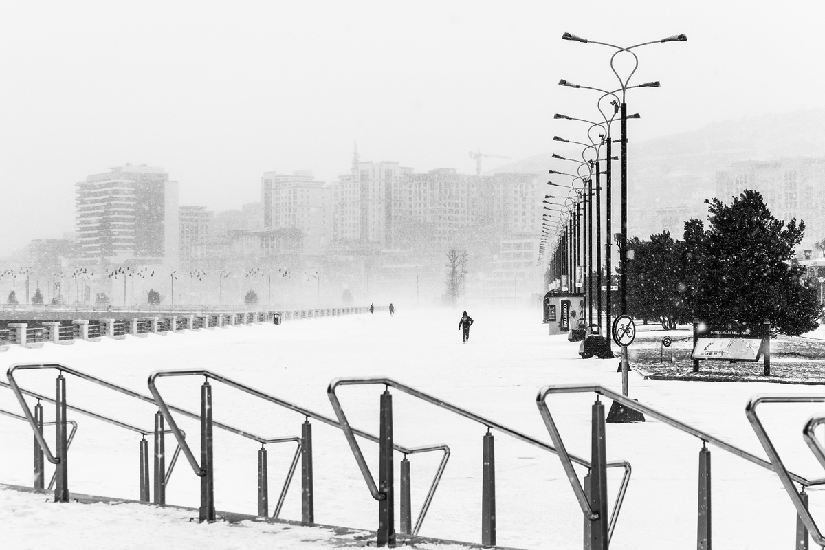 One snowy day in the southern city7