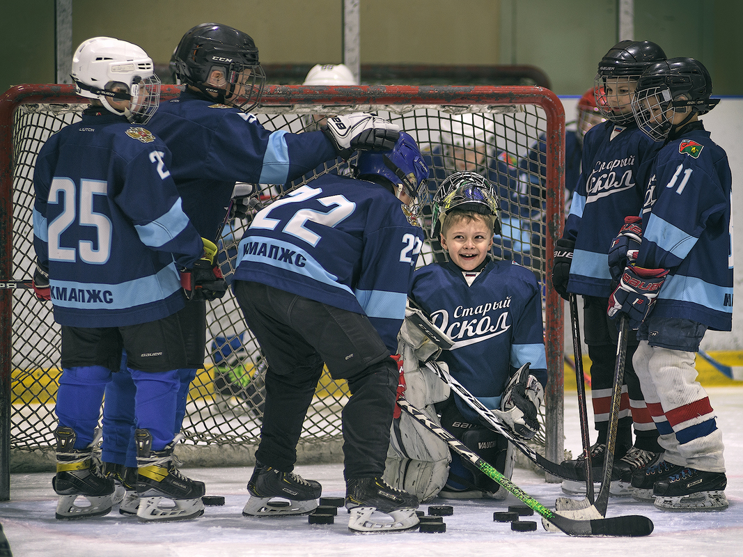 Юные хоккеисты