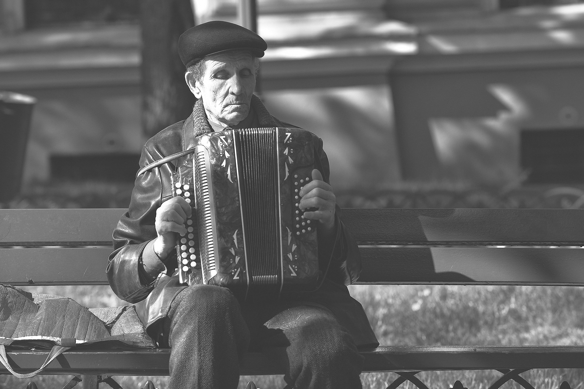 Сліпий баяніст