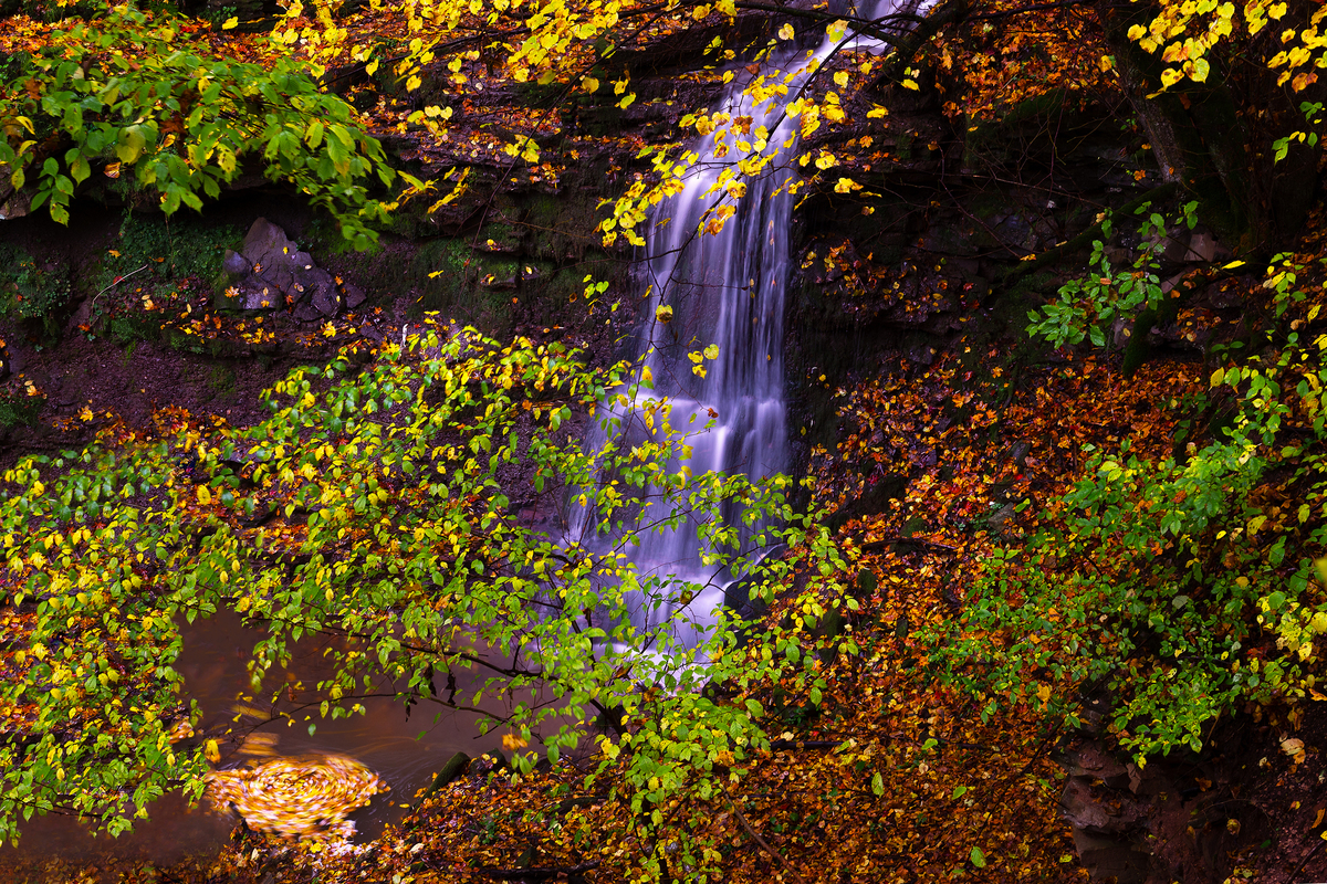 Русилівський водоспад.Каскад 1