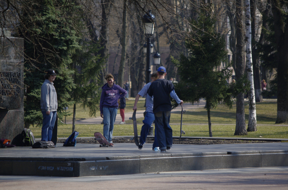 Скейтбордисти