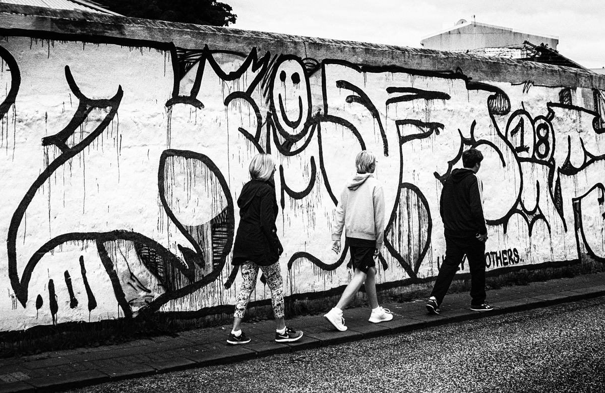 Reykjavik wall