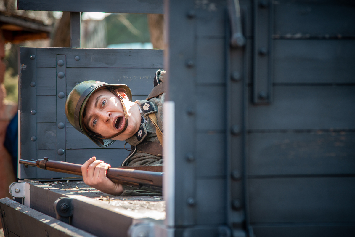 Немцы в городе