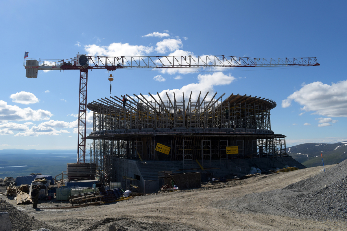 Стройка в Хибинских горах. Серия 006