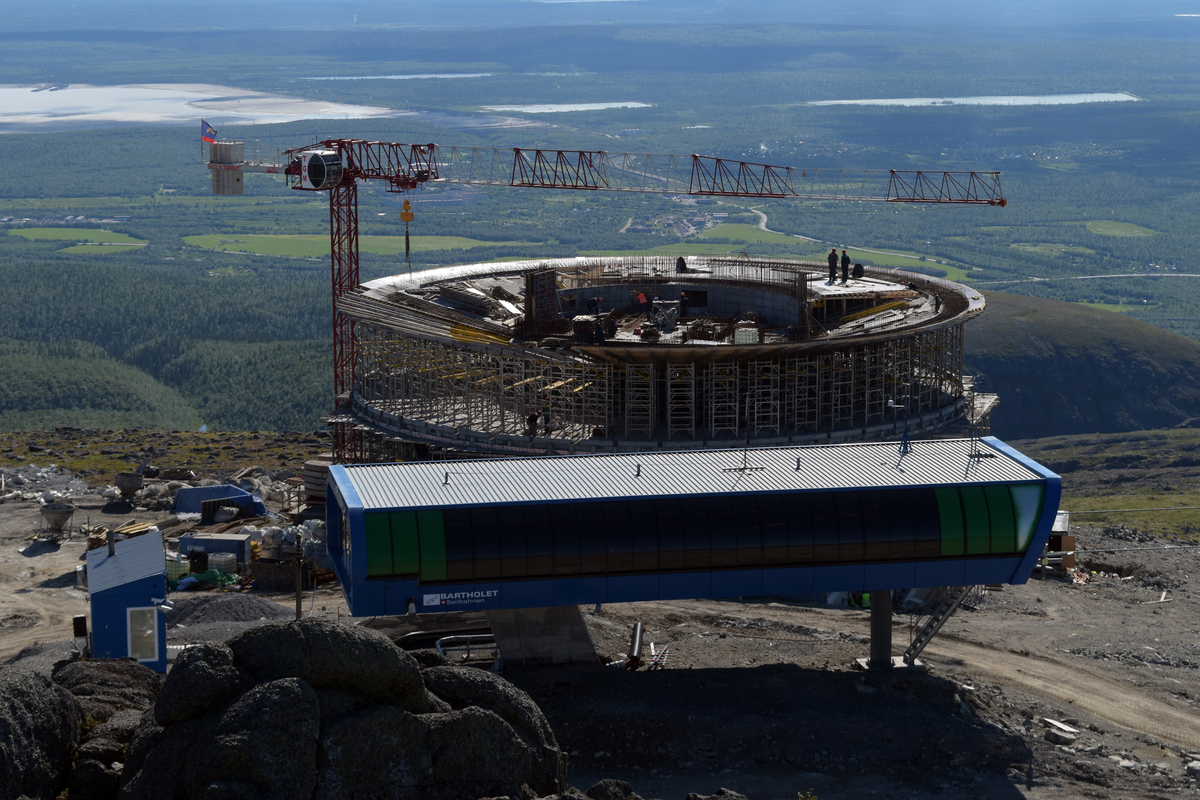 Стройка в Хибинских горах. Серия 007