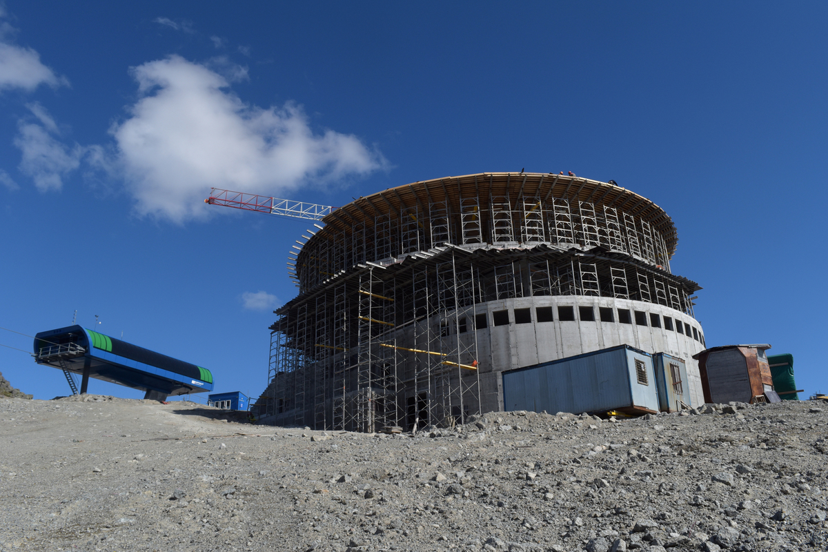 Стройка в Хибинских горах. Серия 008