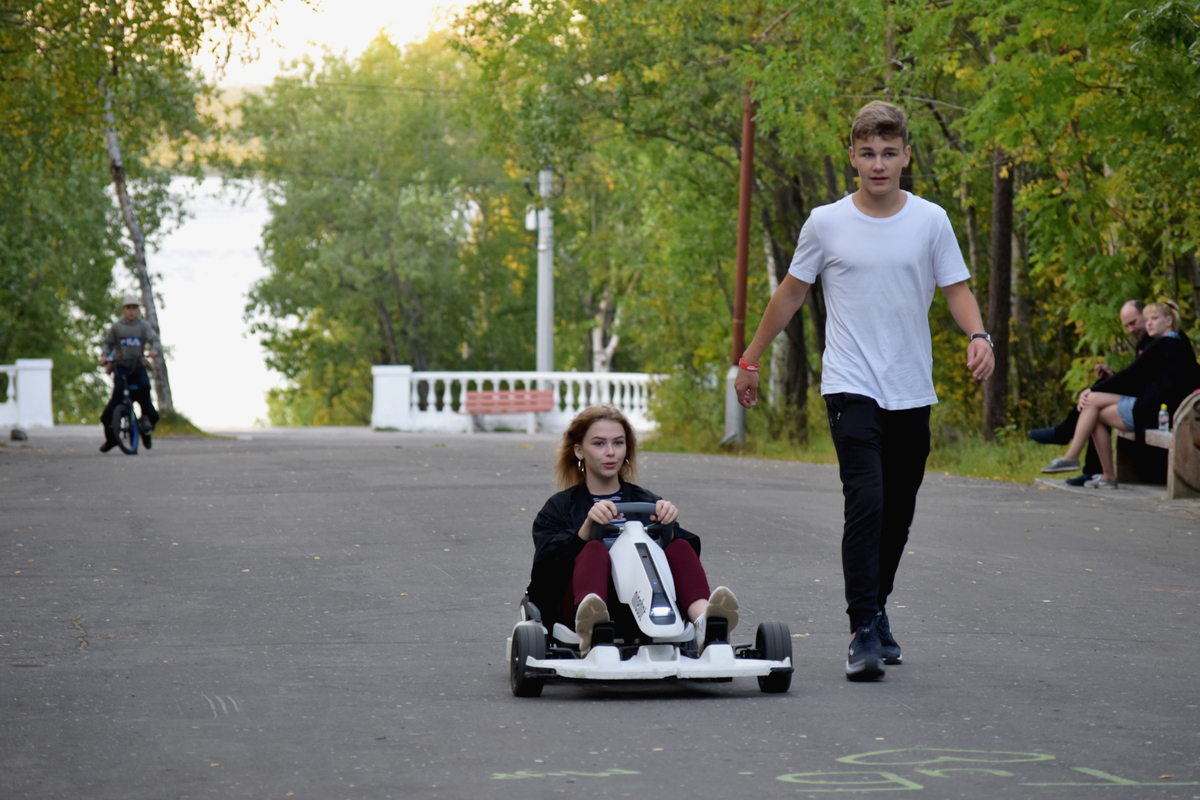 В летнем парке