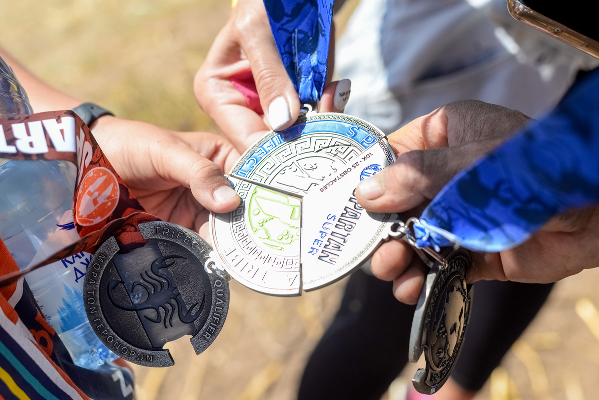 Комплект медалей в зборі