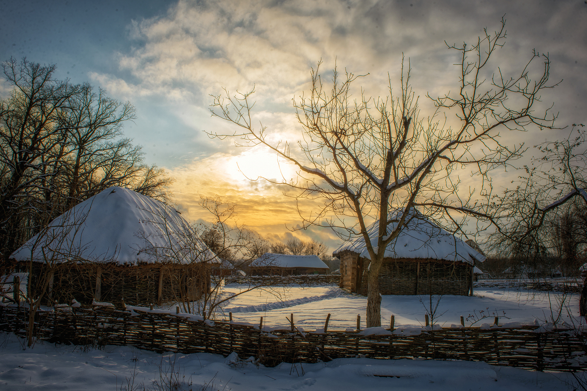 Зимовий пейзаж
