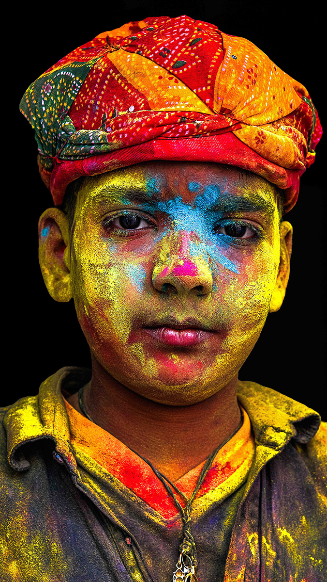 Portrait from Lathmar Holi