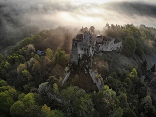 Kamieniec in the fog 1