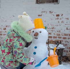 Мій сніговик