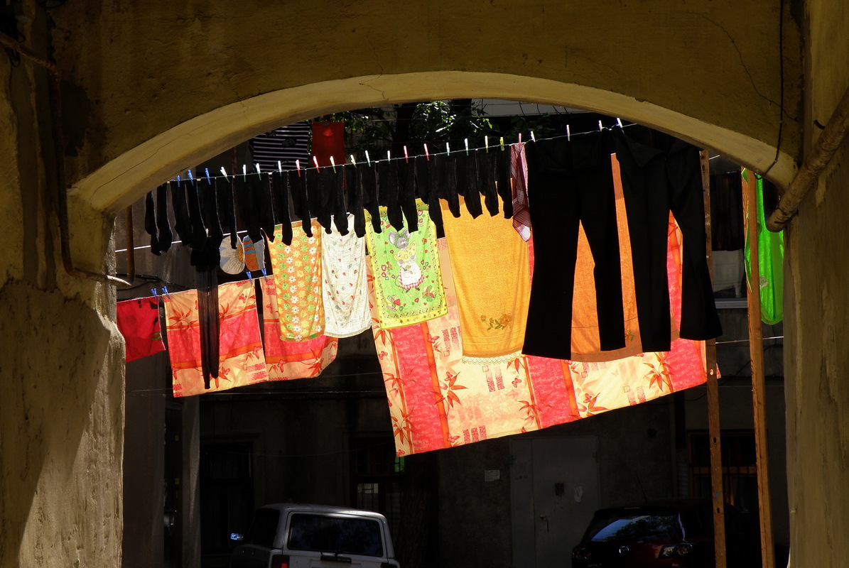 И где ви сохнете белье