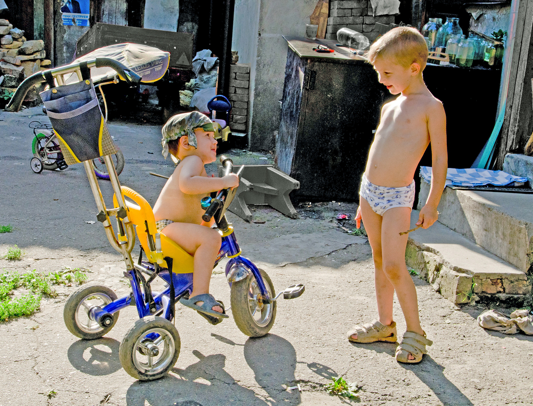 Будущие автомеханики.