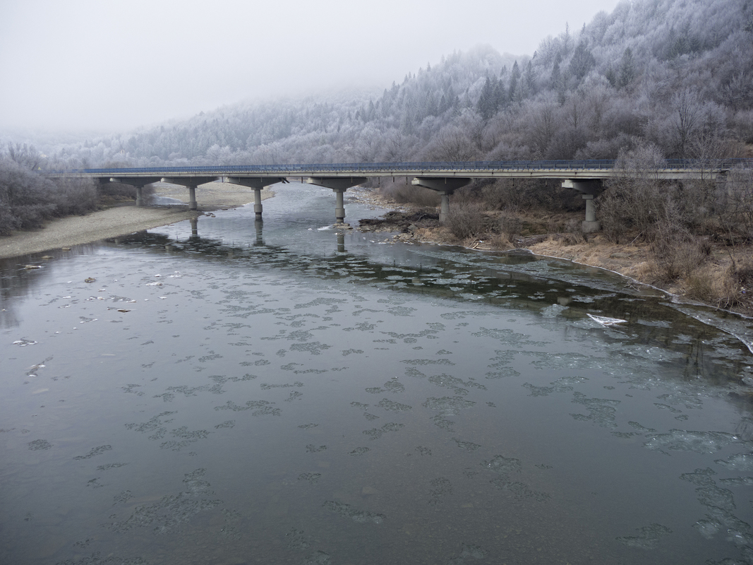 Міст над річкою Стрий