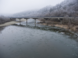 Міст над річкою Стрий