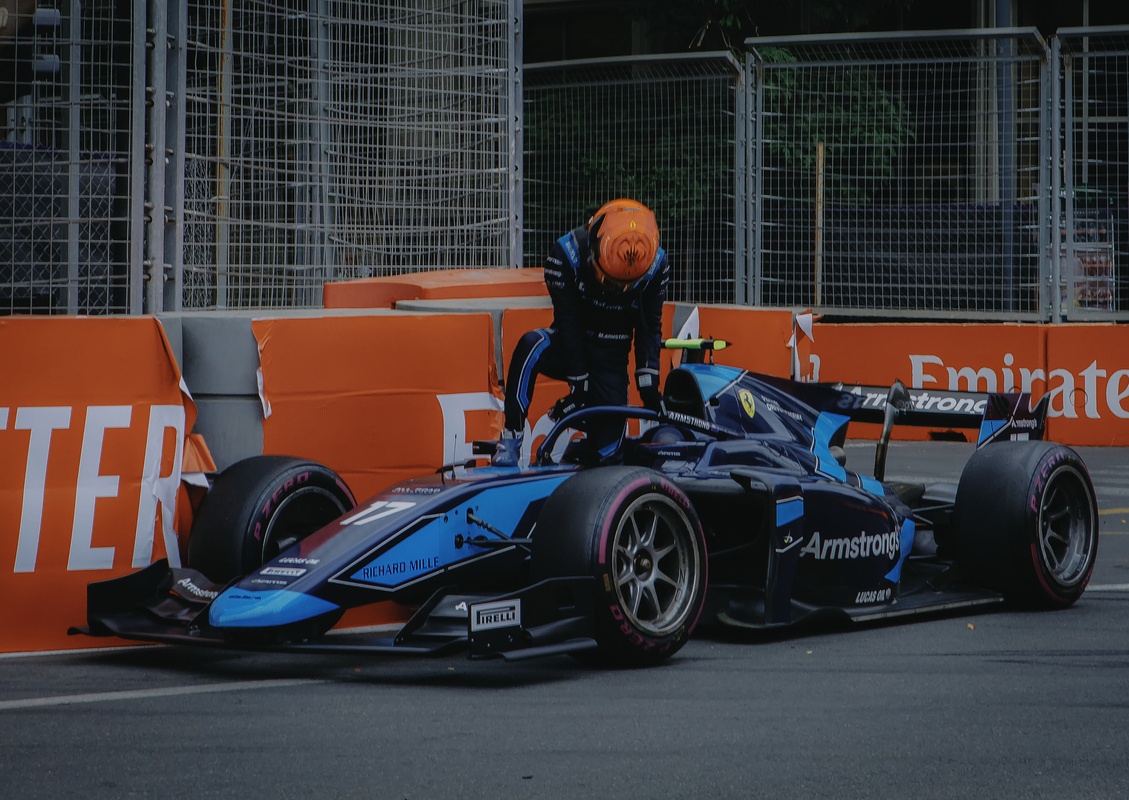 Formula 1 moment of accident 3