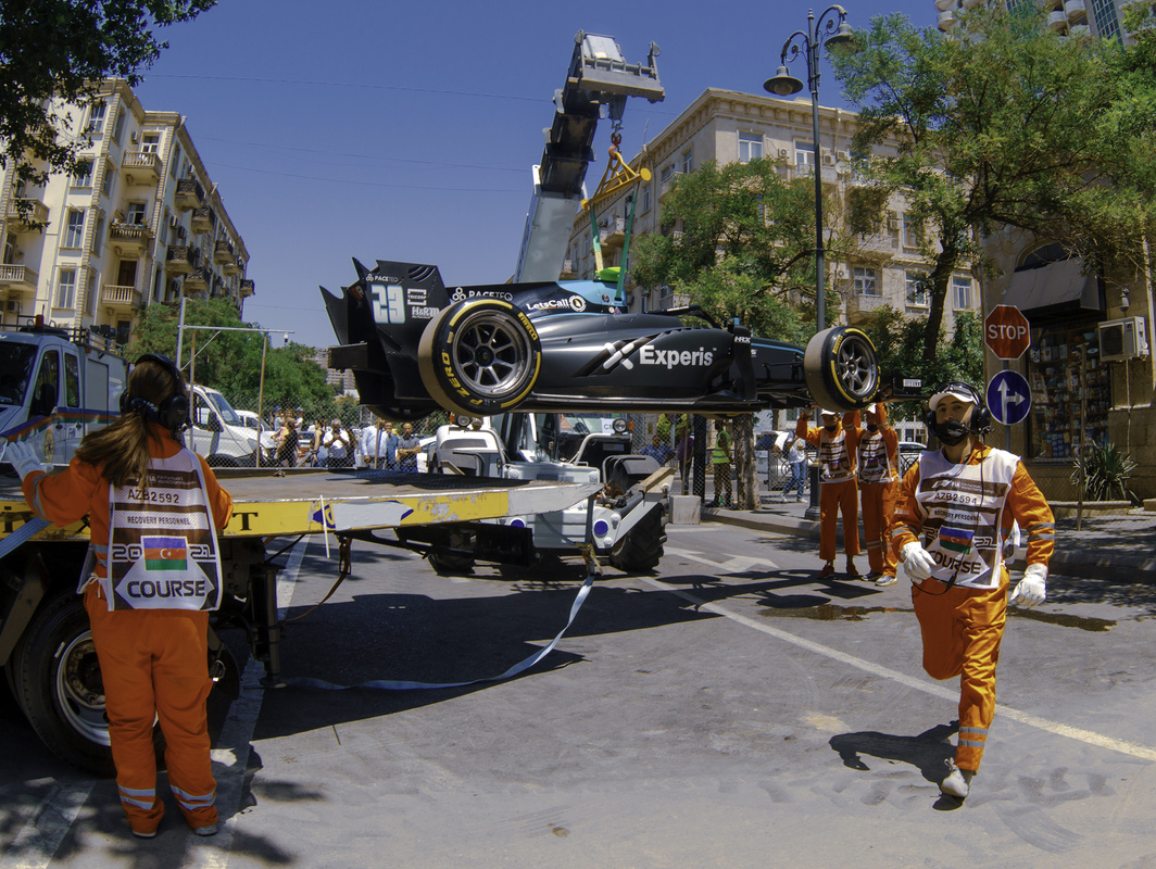 Formula 1 moment of accident 8