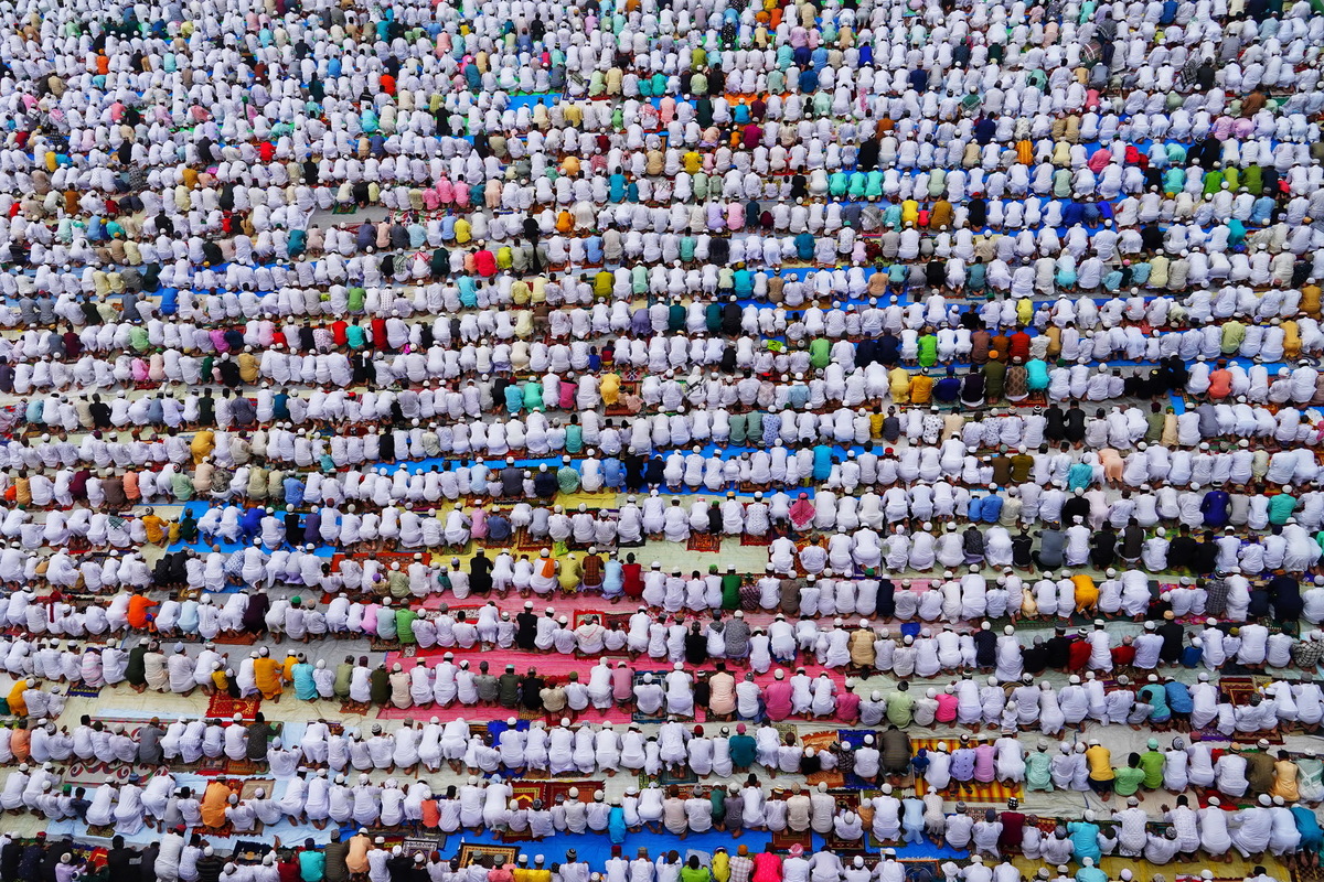 Eid prayer 7