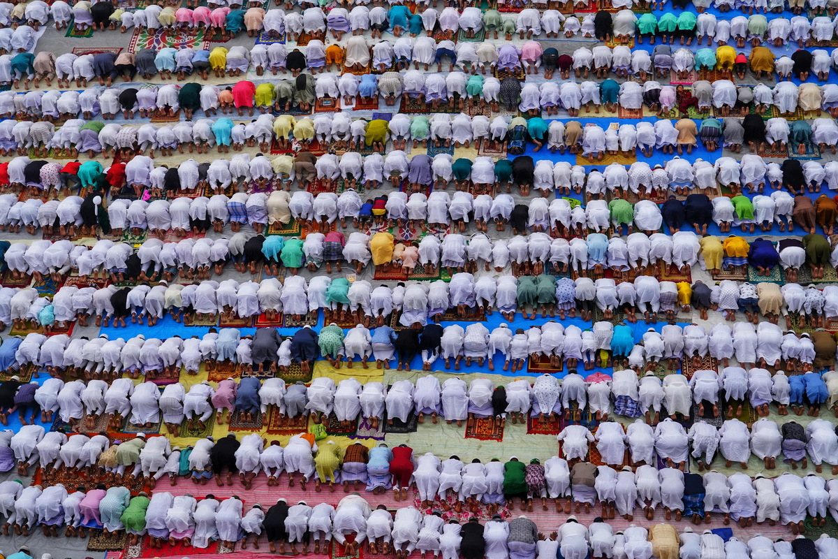 Eid prayer 8