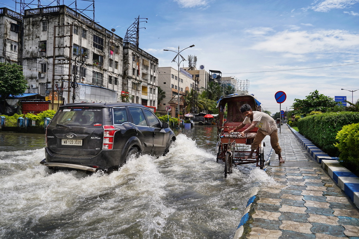 Waterlogged Kolkata