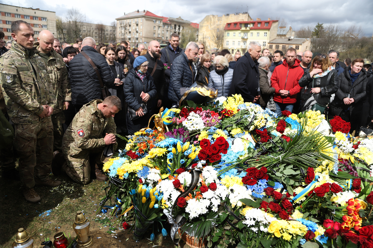 Прощання з побратимом