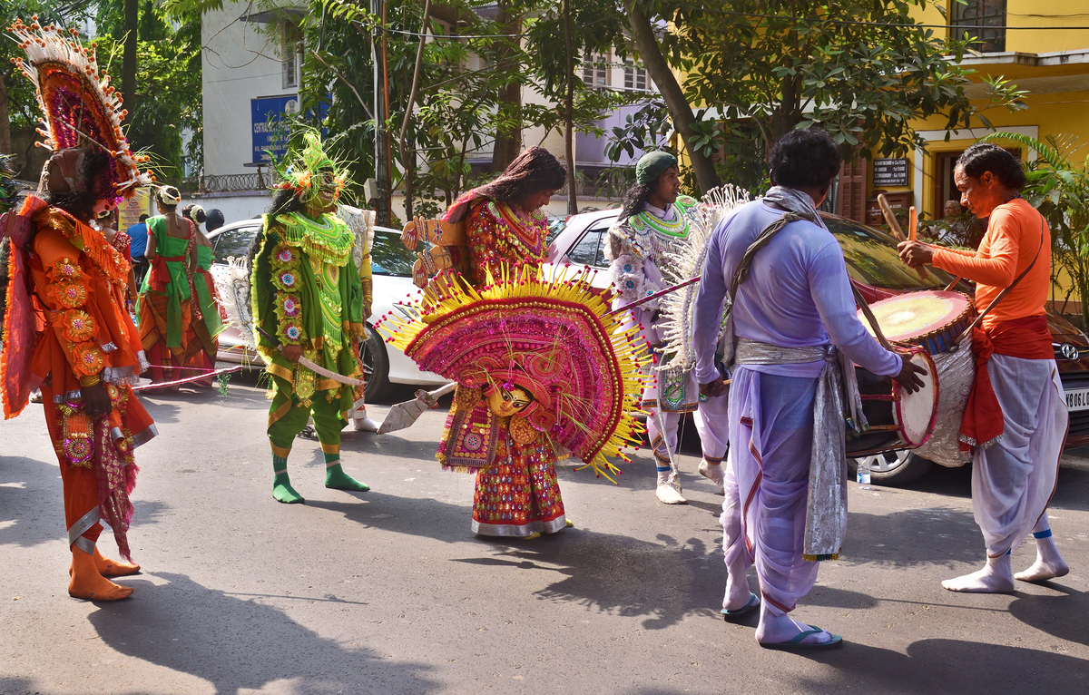 Road Show-Chhau Artists