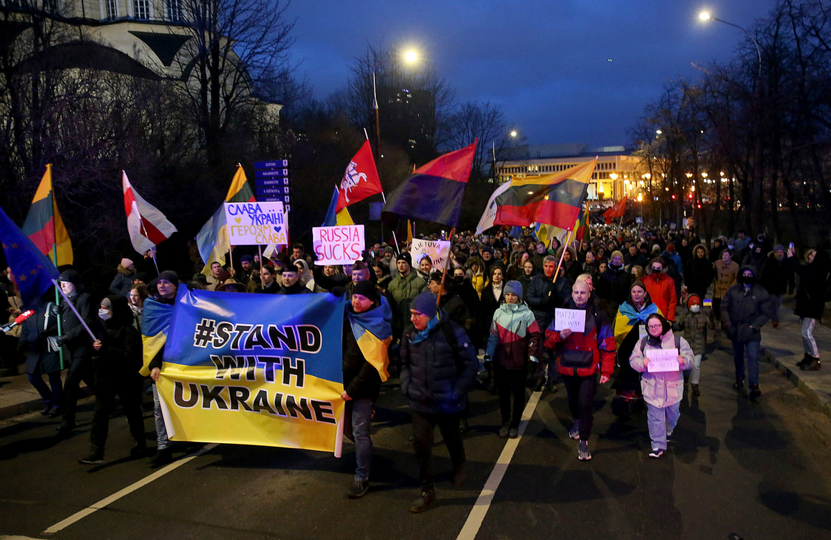 Lithuania together with Ukraine