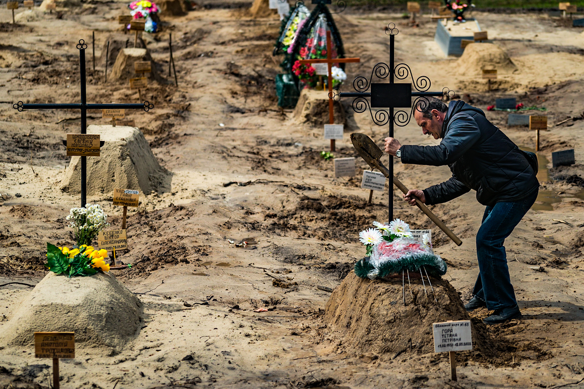 Chernihiv burial.