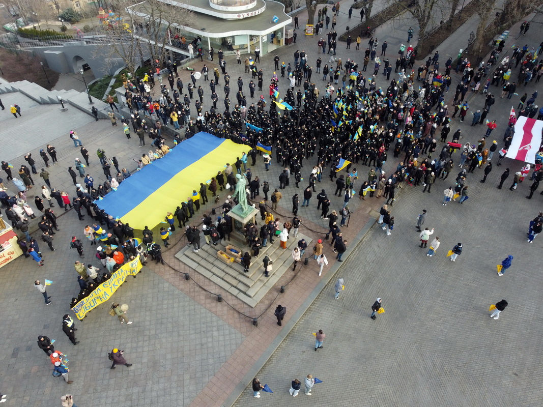 march For the preservation of the sovereignty of Ukraine16.02.2022