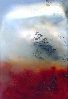 Степ горить