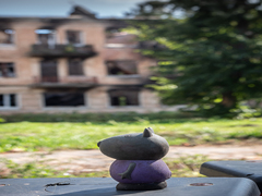 Гостомель. Іграшка забута до війни.