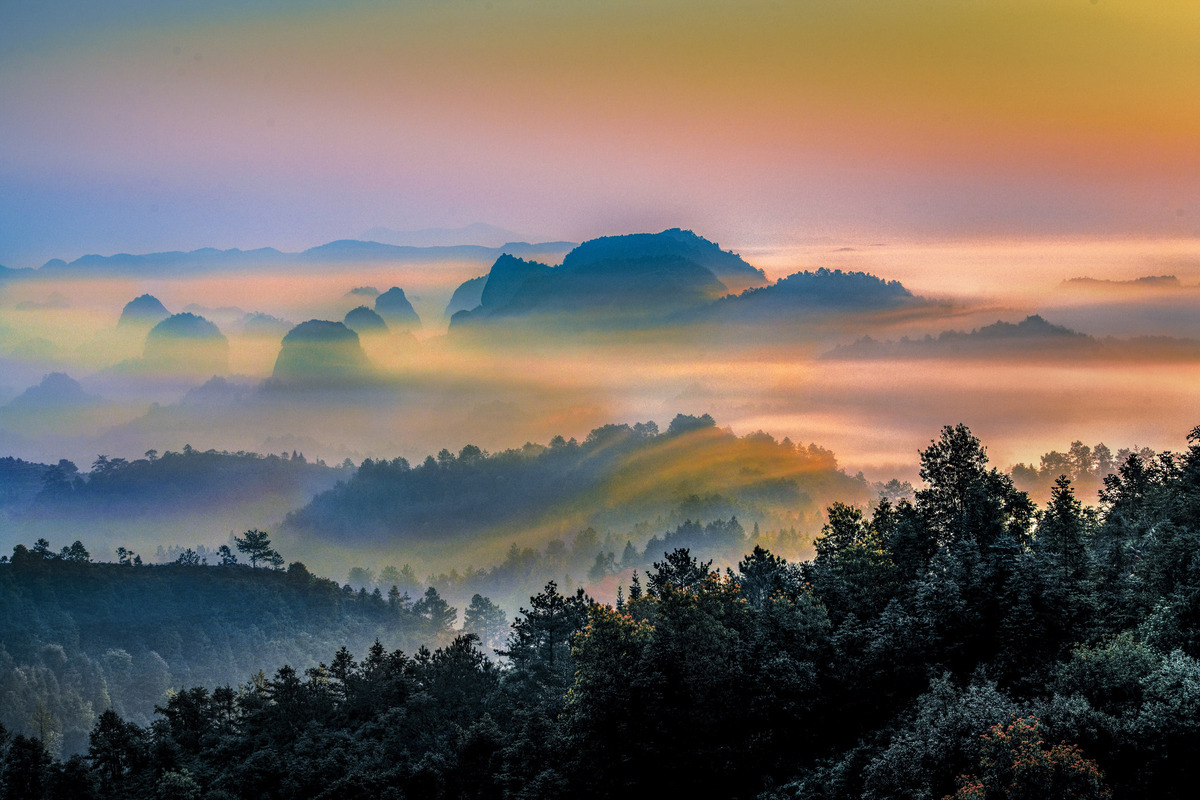 Spring dream of Danxia