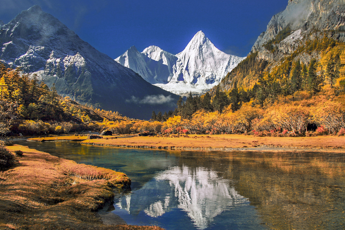 Autumn scenery of Yangmaiyong